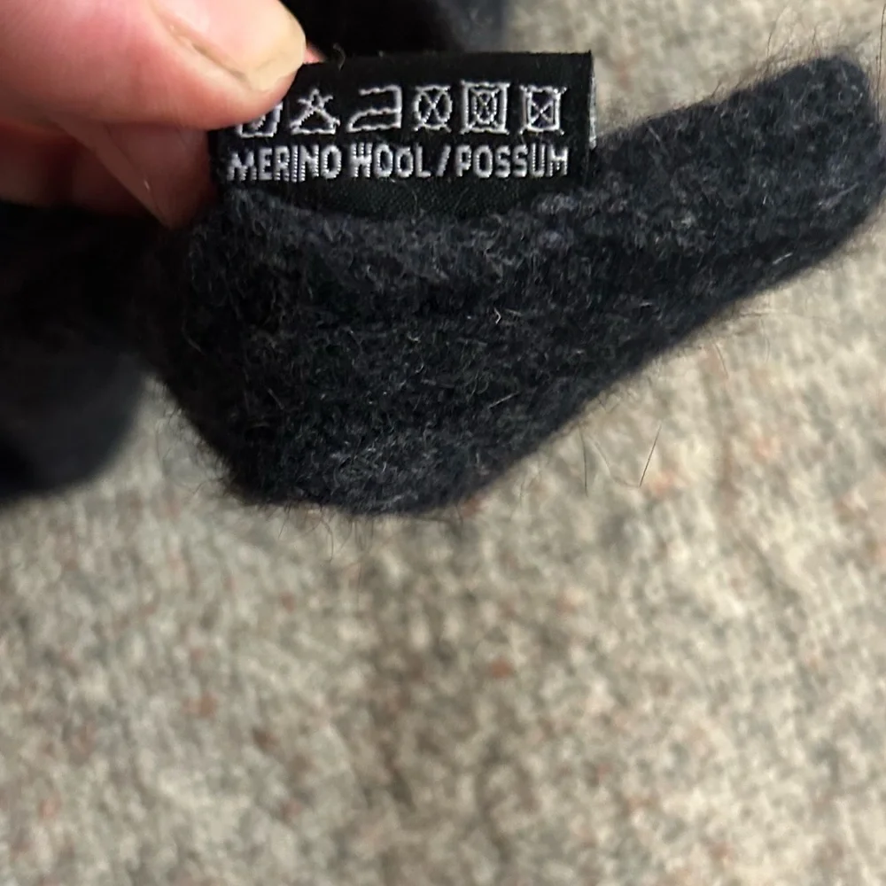 Purely Merino Dark Gray Scarf